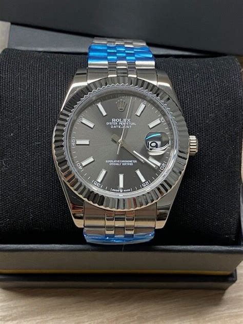 rolex datejust 40mm stahl.